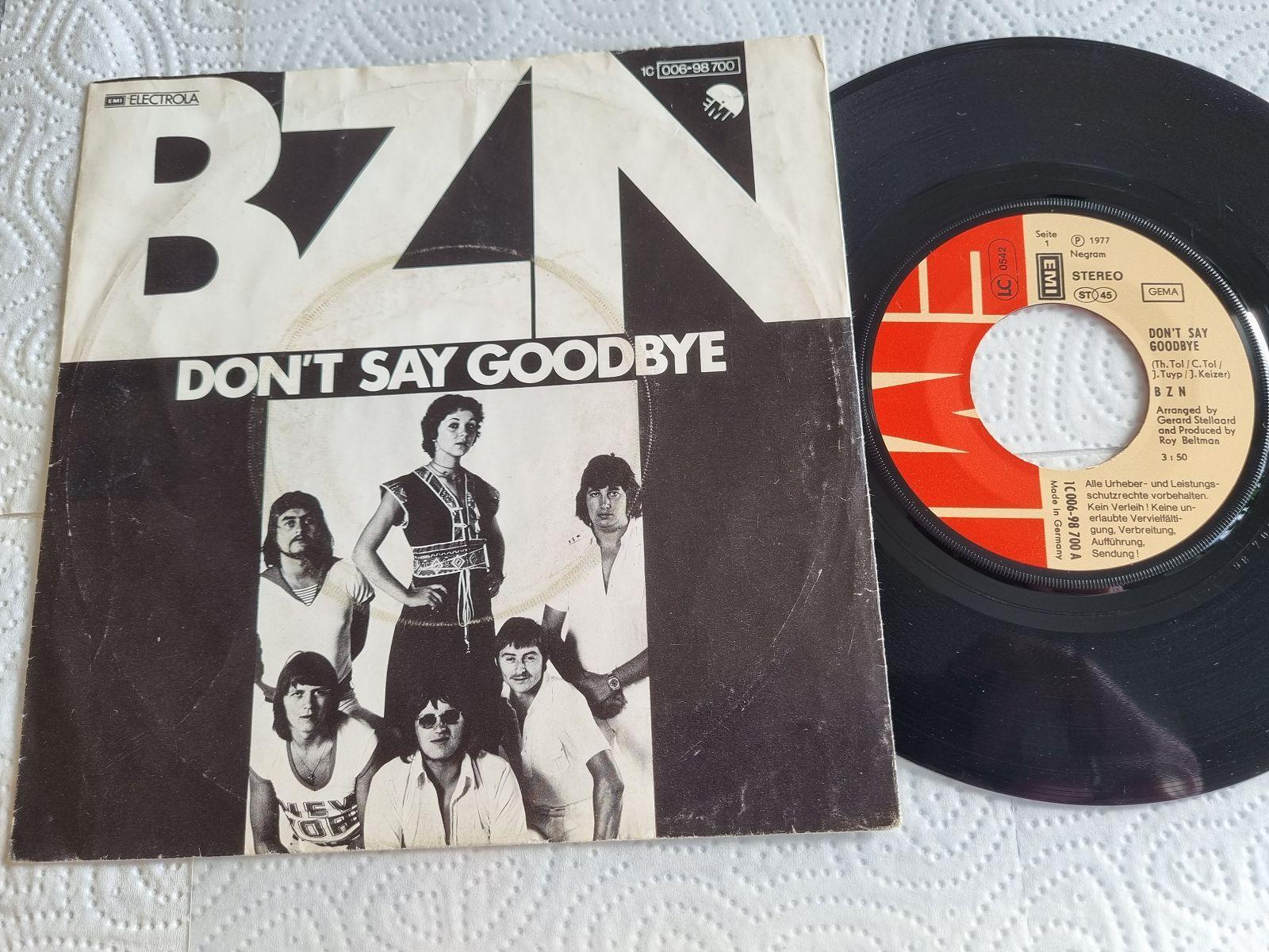 7"" Single BZN - Don't say goodbye Vinyl Germany