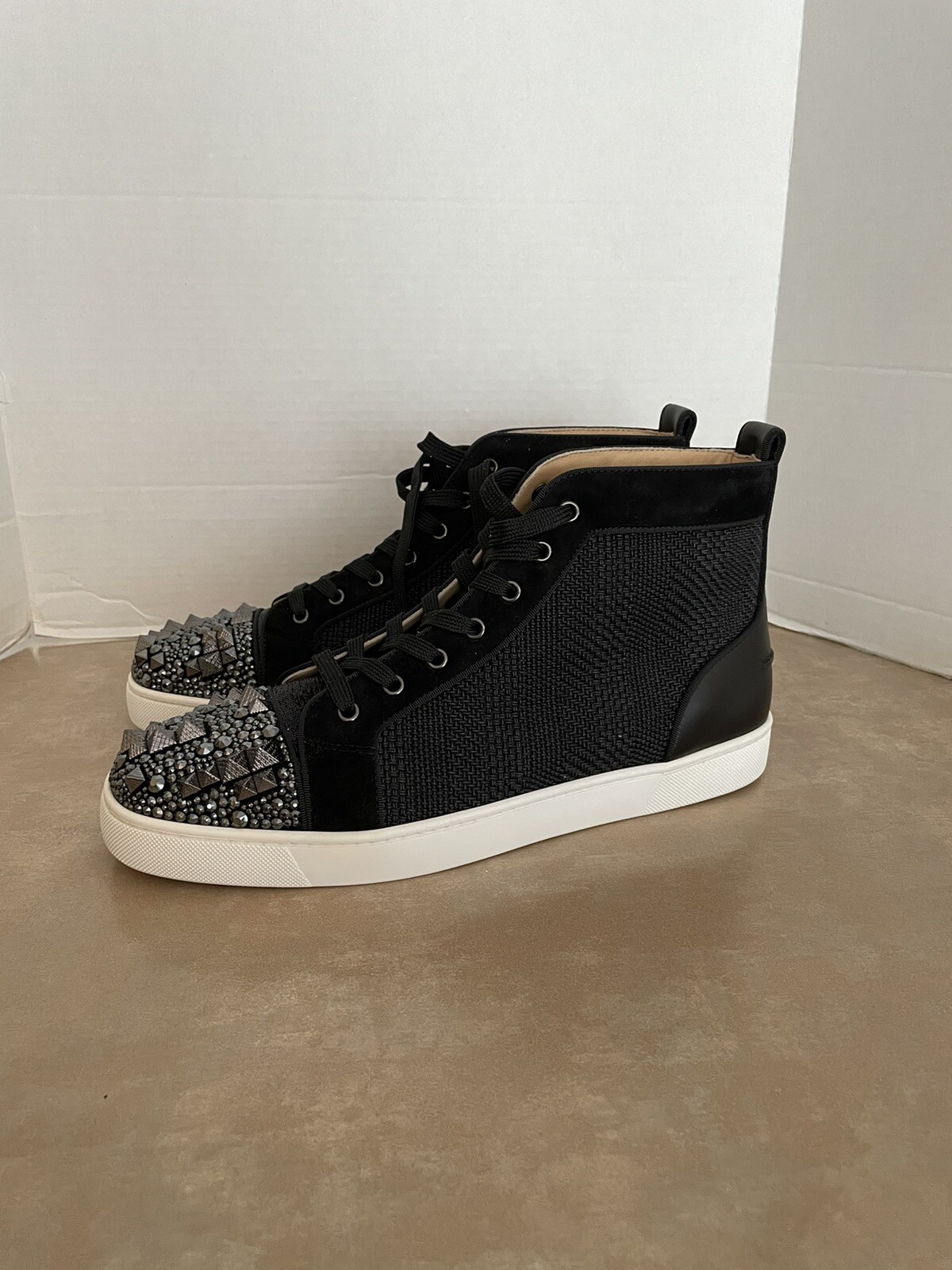 CHRISTIAN LOUBOUTIN MENS EMBELLISHED 