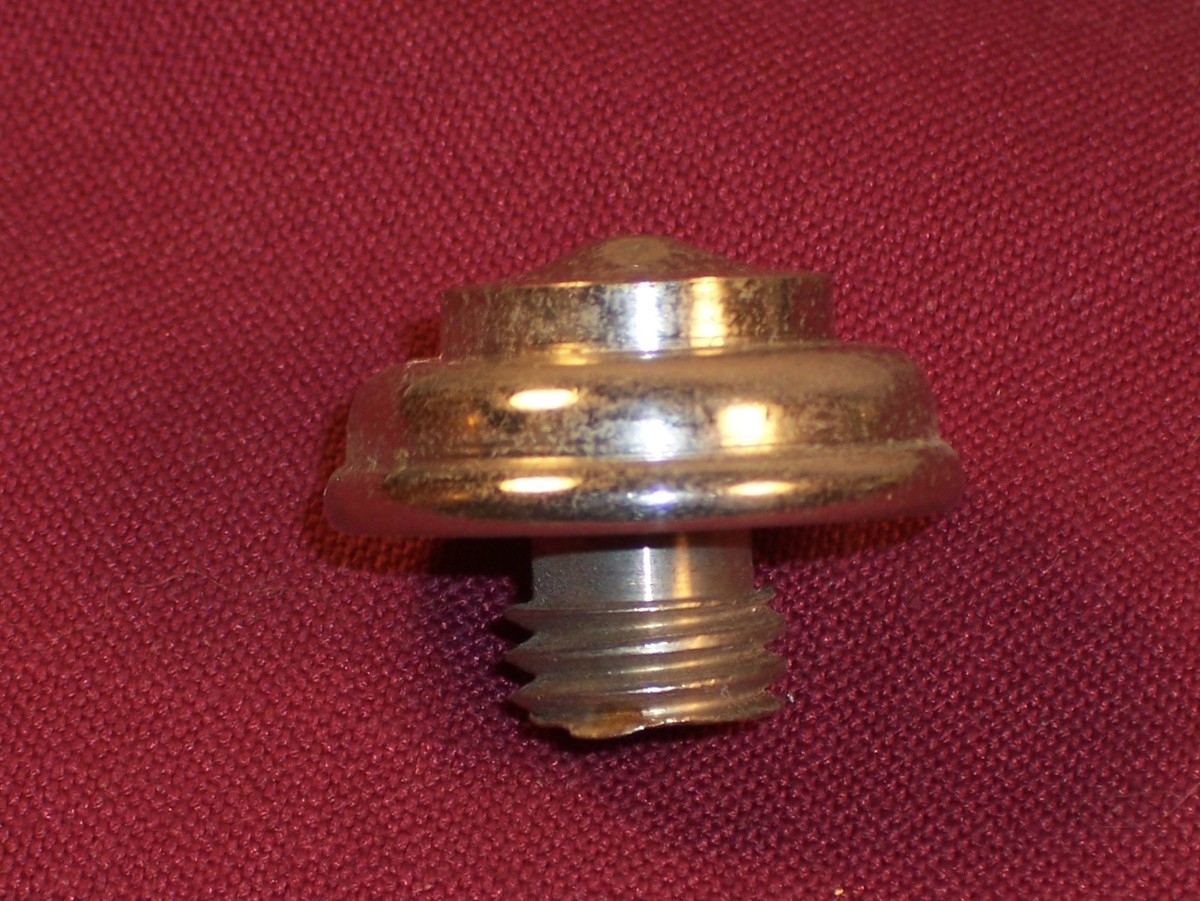 Antique Floor Safe Hinge Finial Acorn Diebold Mosler York Halls