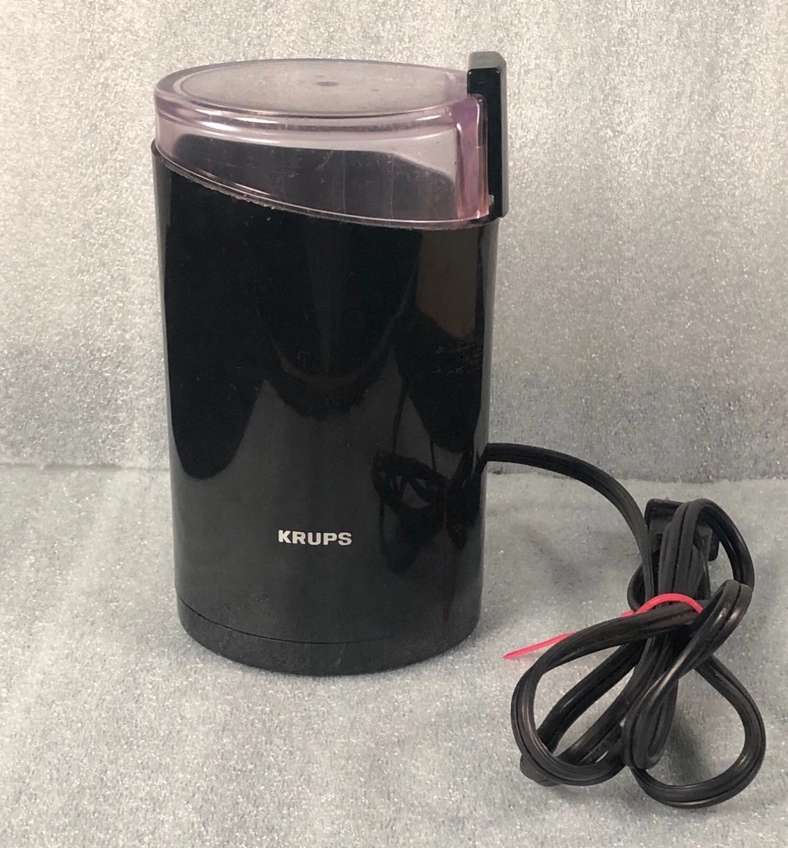 Krups 203 Fast Touch Electric Coffee Grinder with Stainless Steel