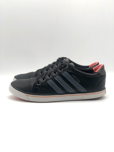 Zapatos de golf Adidas Adicross jóvenes/niños negros y grises con pisadas de goma talla 6,5 - Imagen 2 de 7