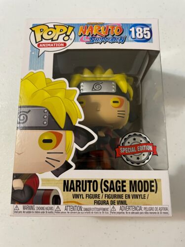 Funko Pop! Naruto (Sage Mode) #185 Special Edition Sticker With Protector