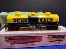 Vintage HO Scale Bachmann PENN SALT 3-Dome Tank Train Car Estate Railroad