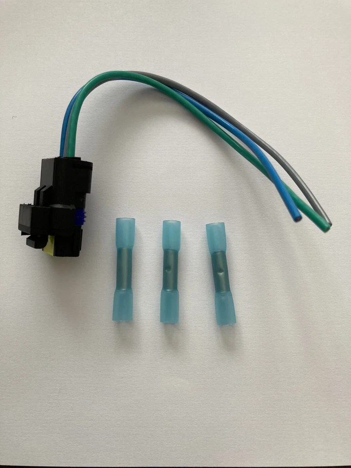 KIT DE RÉPARATION PRISE / CONNECTEUR CAPTEUR PRESSION GASOIL 1.4 / 1.6 HDI PSA - Photo 2/4