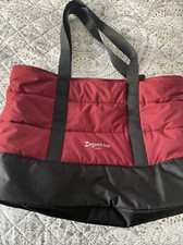 Repetto Paris  Tote Bag Burgandy Black