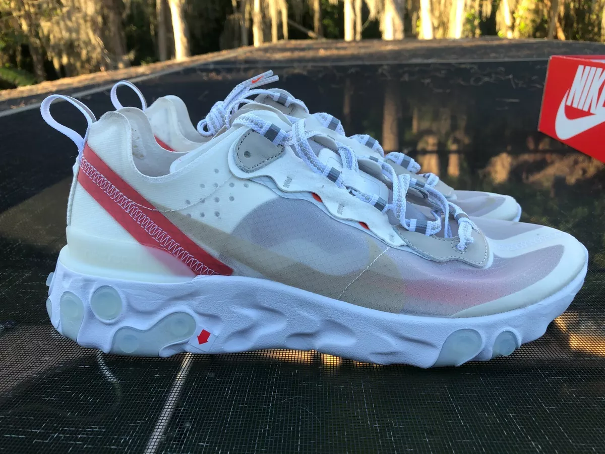 Brood Benadrukken Profeet New Nike React Element 87 Sail Light Bone Size 7 (AQ1090-100) | eBay