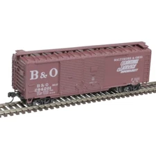 N TMAN 40' DD BOX CAR BALTIMORE & OHIO "SENTINEL SERVICE" #294201