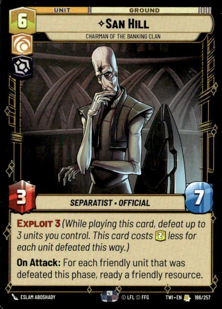 Star Wars Twilight of the Republic San Hill JW