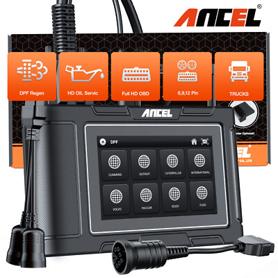 ANCEL HD3300 OBD2 Scanner All System Diesel Heavy Duty Truck Diagnostics Tool