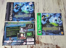 Syphonfilter 2 Playstation 1 PS1 Authentic Art and instructions Only