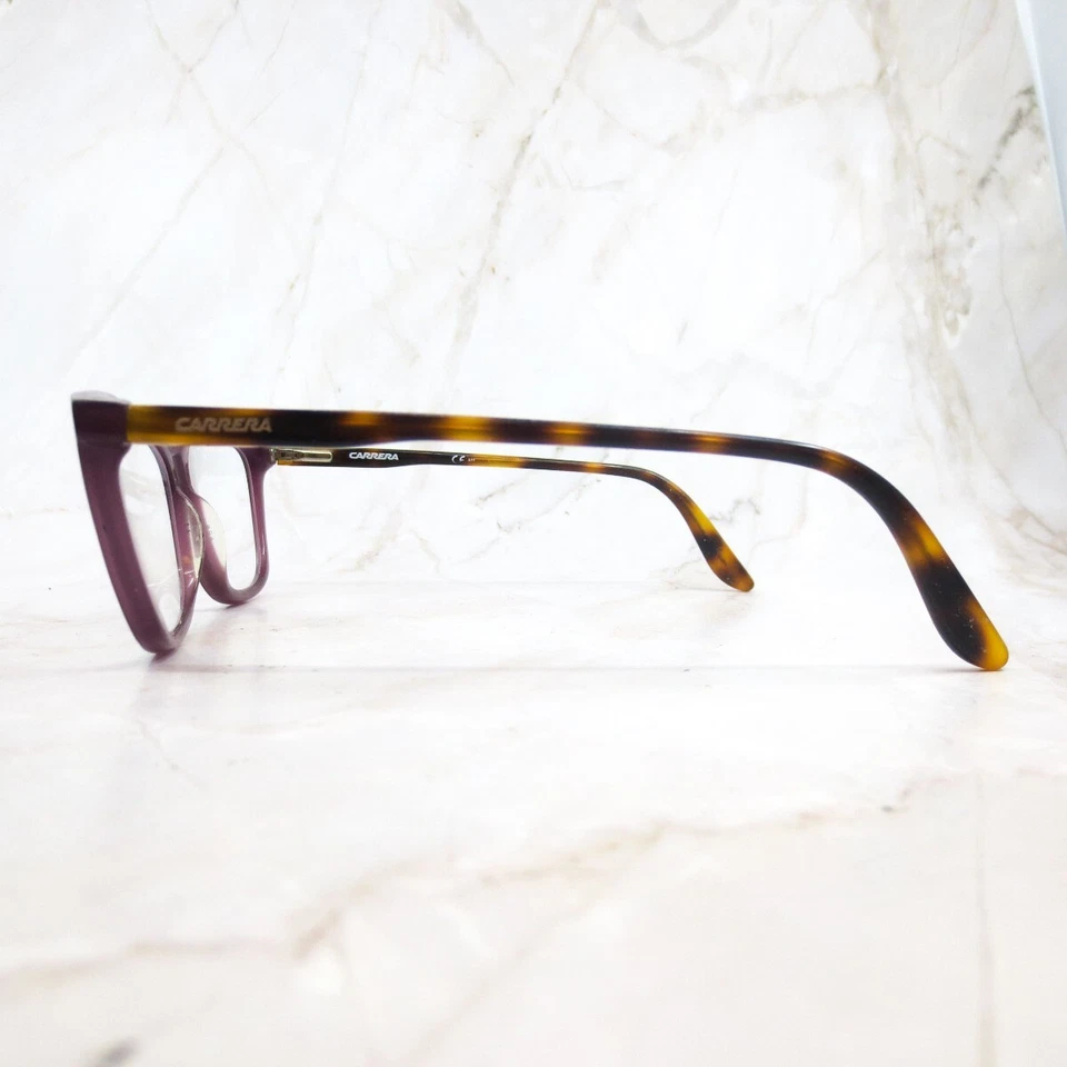 Carrera Eyeglasses Frame CA 6639 col HKZ Women's Purple Tortoise Full Rim 145 - Image 3 of 4