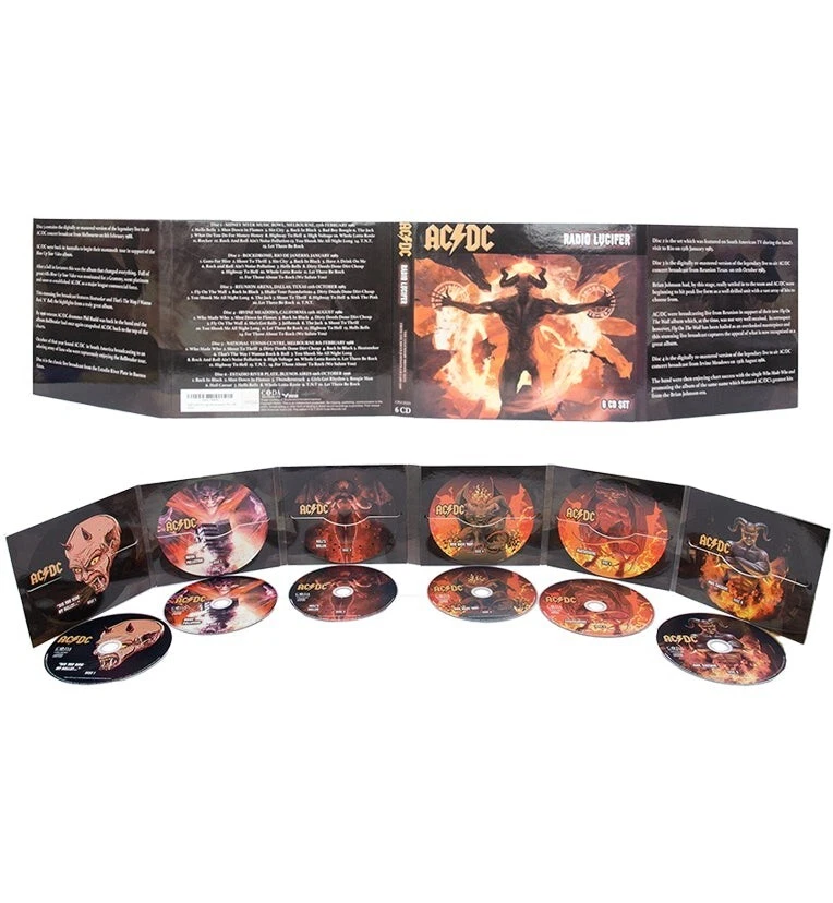 AC/DC Radio Lucifer the Legendary Broadcasts 1981-1996 (6 x CD Pack) New - Image 3 of 3