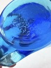 Blow Glass Blue Bird With Signature — photo 3