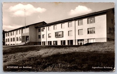 RPPC Jugendhaus Raiteberg Youth Hostel Konstanz am Bodensee Germany Real Photo