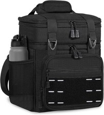 Tactical Insulated Lunch Box 16L - Heavy-Duty Cooler, Leakproof  Compartments