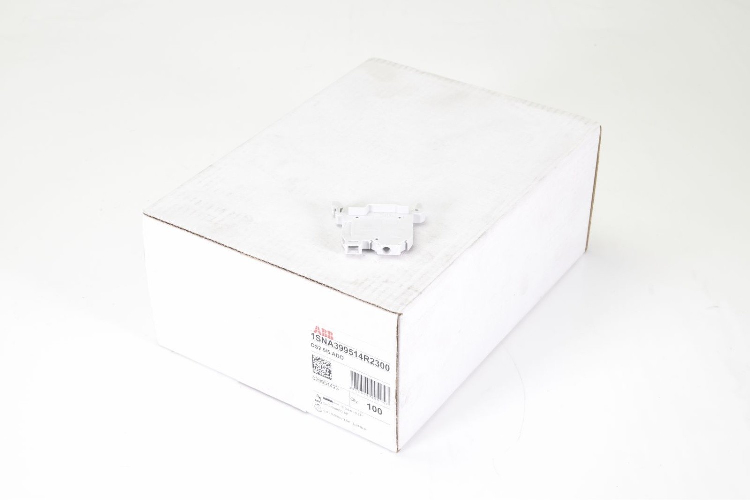 ABB 1SNA399514R2300, DS2.5/5.ADO, Terminal Block, (1PU=100Pcs.)