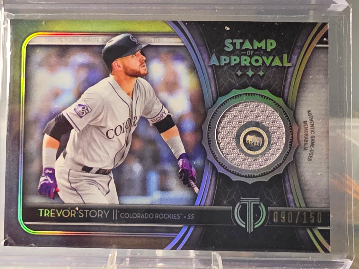 Trevor Story Baseball Serial Numbered Sports Trading Cards