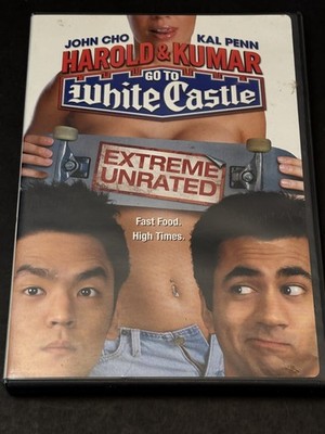 Harold & Kumar Go To White Castle DVD Extreme Unrated Edition Stoner Comedy