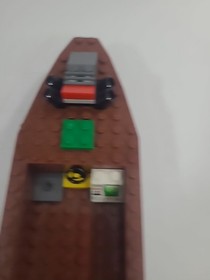 Lego City 60015 Coastguard Albatross Boat Ship Hull INCOMPLETE PARTS ONLY