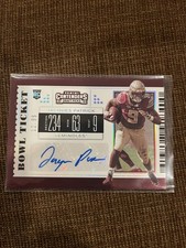 2019 Contenders Draft Picks JACQUES PATRICK #168 RC BOWL TICKET  /99 Auto