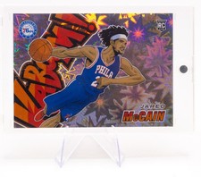 2024-25 Revolution Basketball Jared McCain #21 Rookie RC Kaboom Horizontal