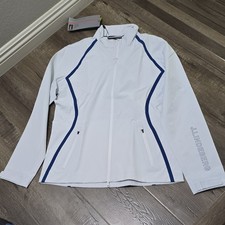 J.LINDEBERG Coral Rain Jacket Men s S White W...