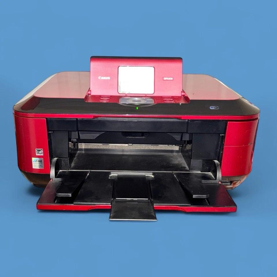 Canon PIXMA MP640R All-In-One Inkjet Printer Red Edition - Image 3 of 4