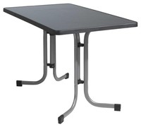 Sieger Mecalit Gartentisch Balkontisch Klapptisch Metall Klappbar 115 X 70 Cm