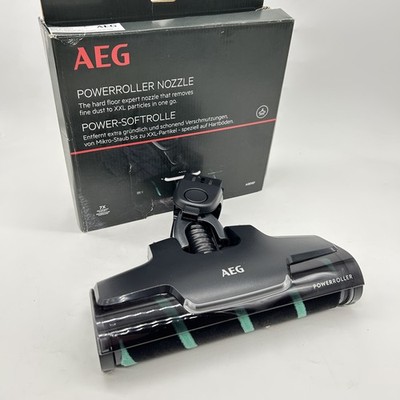 AEG AZE137 Power-Softrolle (Bodendüse für Hartböden, LED Frontlichter, Feinstaub