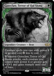 Goreclaw, Terror of Qal Sisma #27 March of the Machine: Multiverse Legends Rare