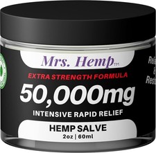 50,000 MG Hemp Extra Strength Healing Salve  Ideal for HIPS, Joints, Neck, Back