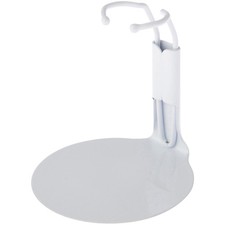 Plymor DSP-20W White Adjustable Action Figure Stand fits 3.75 and 4 inch Figures