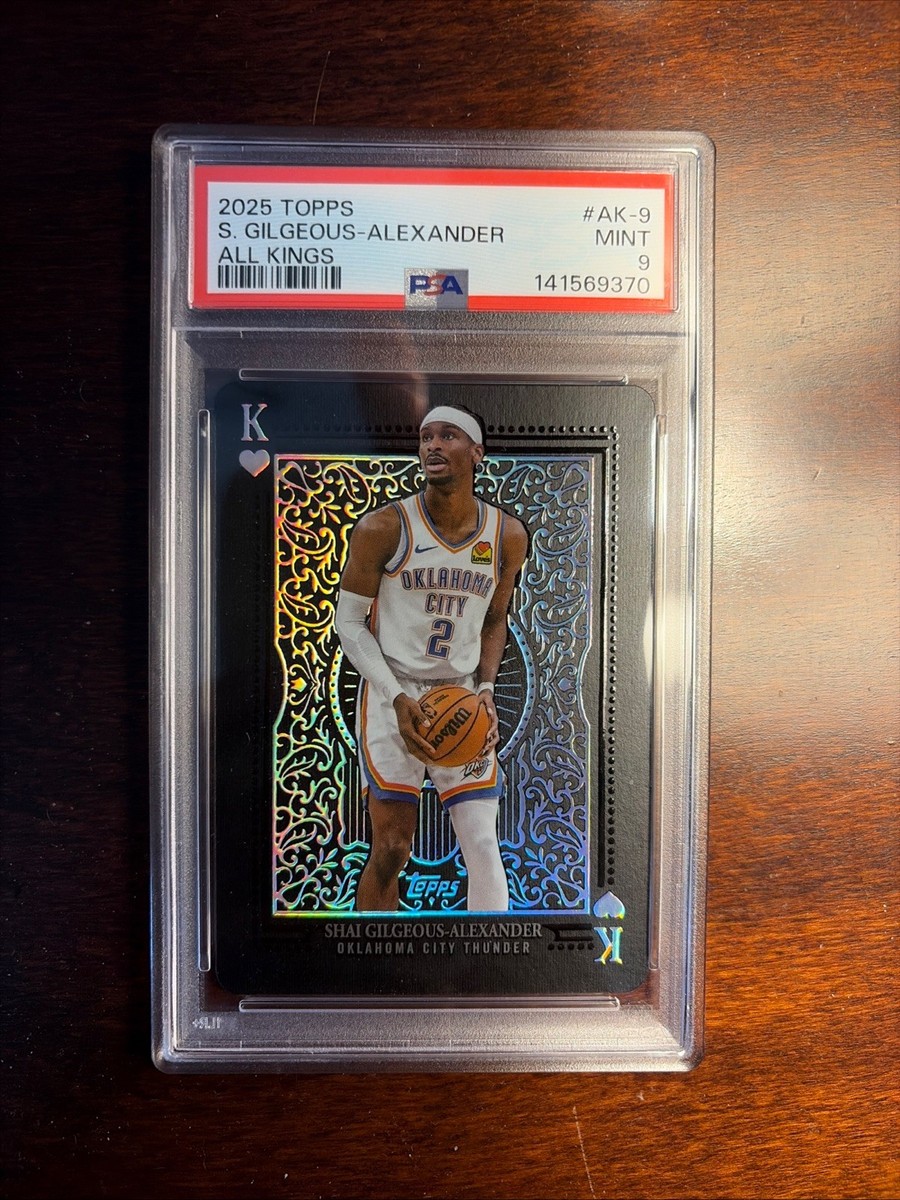 2025-26 Topps - All Kings Shai Gilgeous-Alexander #AK-9 for sale
