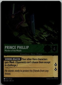 Prince Phillip - Warden of the Woods 88/204 Ursula's Return Cold Foil