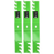 LawnRAZOR Mower Blade Set Cub Cadet 02005019-X Z-force L60 60 Inch Deck Toothed