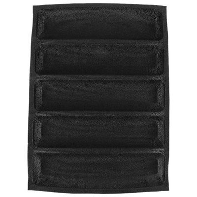 Silikonpfanne - Antihaft Perforierte Fench Brot Pfanne Formen, Hot Dog Formen, 3788