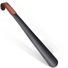 Extra Long Shoe Horn Long Handle Metal Long Shoehorn For Boots Men Women 16.5"