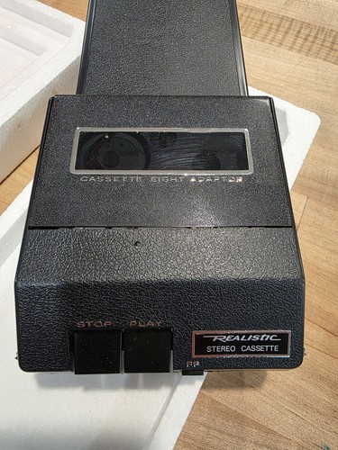 Vintage Realistic Stereo Cassette Adapter for 8 Track Players 12-1875A 6A7 - Picture 14 of 22