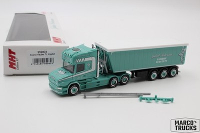 Herpa MHT Scania T tipper semi-trailer truck  Jakob Pedersen Lundby  959803 1:87