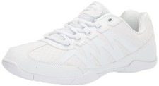 chass Apex Cheerleading Shoes - White and Black Cheer Shoes for Girls 9