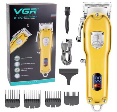 Original VGR Vollmetall Haarschneider Herren Elektrisch Akku Haarschneidemaschine