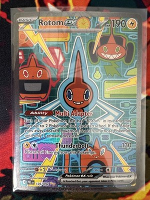 Pokémon TCG Rotom EX 126/094 Phantasmal Flames SIR NM Condition