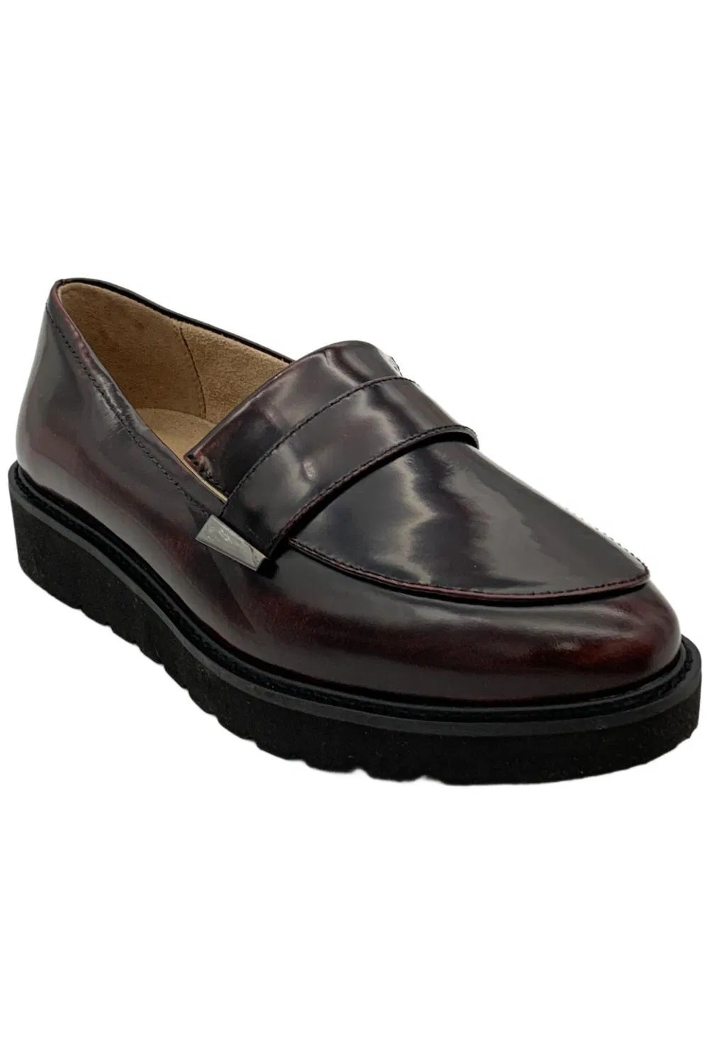 Naturalizer Womens Adiline Slip On Flat Loafers Brown Leather 9290₽