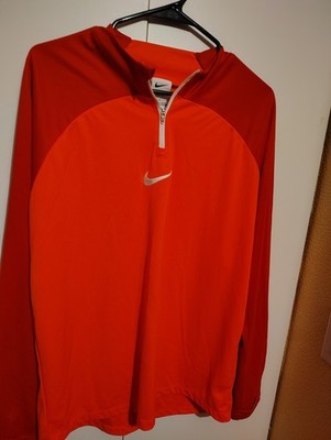Nike Academy Pro Drill Dri-Fit 1/4 Zip Long Sleeve Shirt Size Large
