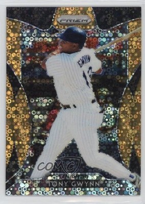 2019 Panini Prizm Tier III Neon Orange Donut Circle 11/150 Tony Gwynn HOF 04br
