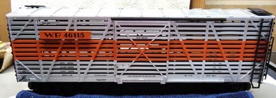 Aristo Craft G Gauge WP 46115 Stock Freight Car Silver/Orange
