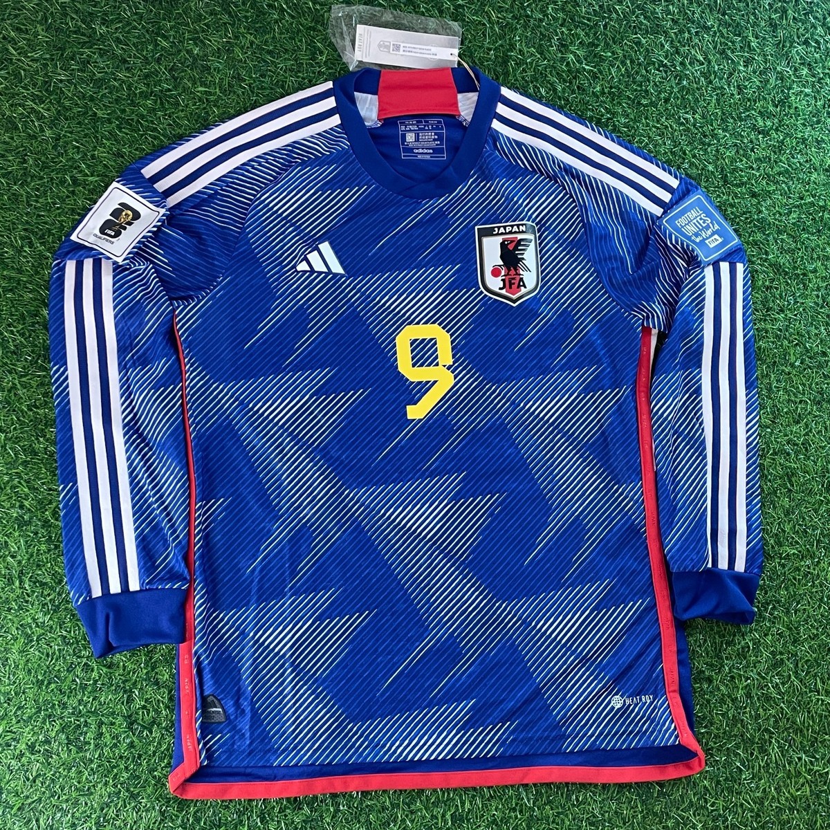 Japan 2022 Official Player Issue Long Sleeve Jersey Shirt Kit