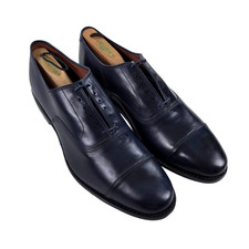 Allen Edmonds Park Avenue Cap-toe Oxford Dress Shoes Mens Size 11 D Navy NEW