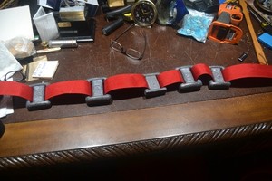 VTG S&H Sea Pearl Weighted Belt scuba diver diving weight 12 Lbs Weights Belt