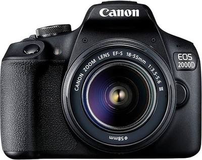 Canon EOS 2000D Spiegelreflexkamera + EF-S 18-55mm   NEU & OVP